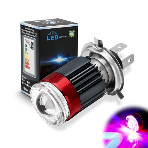 Futwod Led H4 �w�b�h���C�g ���P�x �o�C�N�p�w�b�h���C�g HI/LO�ؑ� 2�F �z���C�g �C�G���[ ��̌^ �t���b�V�� �o�C�N���C�g �f�r���A�C�t�� �o�C�N���C�g �A���~�f�� ��t�ȒP LED�o���u DC12V �ԗp Led�w�b�h���C�g �o�C