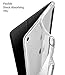 iPad Air 3 Case (10.5 Inch, 2019), iPad Pro 10.5 Case, Poetic Smart Cover with Apple Pencil Holder, Flexible Soft Clear TPU Back, Slim Fit Trifold Stand Folio Front, Lumos X Series, Black/Clear