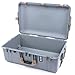 Pelican 1595 Case by ColorCase - Silver - Large Sized Waterproof Case (Case Only) - Desert Tan Handles & Latches