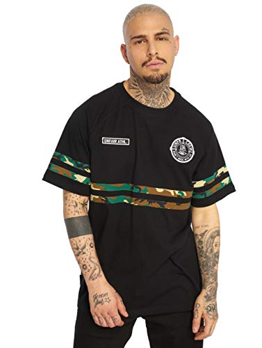 Unfair Athletics Men T-Shirt DMWU, Größe:3XL, Farbe:Black/Camo
