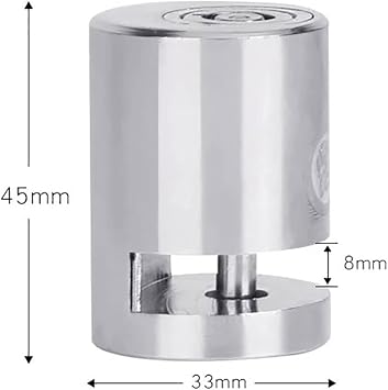 Motorcycle Disc Brake Lock - Anti Theft Motorbike Security Wheel Disk Lock