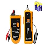 F02 Underground Wire Locator, Hidden Wire Tracer, Buried Break Cable Tester for Electric Pet Dog Fence Wire Tracker, Irrigation Control Sprinkler Valve Finder, Depth 2-3FT, Length 1000FT