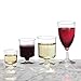 Party Essentials Elegance and Deluxe Plastic Wine Stem Glass, 8-Ounce Capacity, Clear (Case of 240)