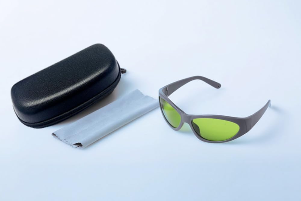 Gafas de protección láser 1064 nm gafas de protección escudo gafas 800 nm-1100nm para YAG DPSS fibra láser