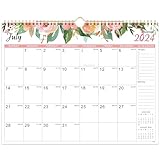 2024-2025 Wall Calendar - 18 Monthly Calendar 2024-2025, Jul. 2024 - Dec. 2025, Wall Calendar 2024-2025, 14.6' x 11.5', Twin-Wire Binding, Julian Date