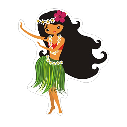 Image of Pretty Ur Party Hawaiian Theme Paper Cutouts for Birthday Parties, Party Supplies decor, Birthday Party Decoration Cut-Outs (10 pcs)