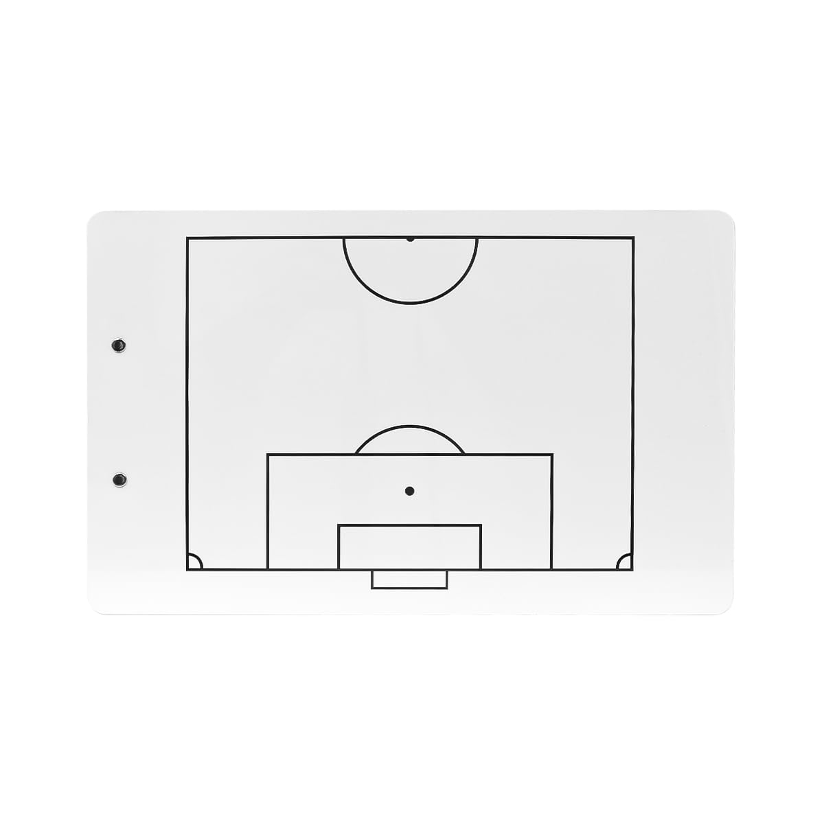 POFET Tablero de tácticas de fútbol Tablero de Entrenamiento táctico de Comando de presentación borrable con rotuladores para Entrenador de fútbol y árbitro