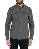 diesel jeanshemd sonora Material: 100% Baumwolle Diesel Herren 0WAIB Hemd, Grau (2), S
