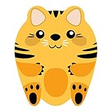 X Kites Cuddle Kites® Tiger Poly Cuddly Shape Kite, 27 Inches Tall