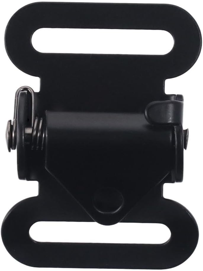 4 PCS Quick Release Buckle, 1 Inch Iron Non-slip Cam Buckle for Backpack Bag Webbing Strap