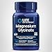 Life Extension Magnesium Glycinate, Heart Health, Bone Health, Nerve and Muscle Support, Highly absorbable, Gluten-Free, Non-GMO, Vegetarian, 90 Capsules
