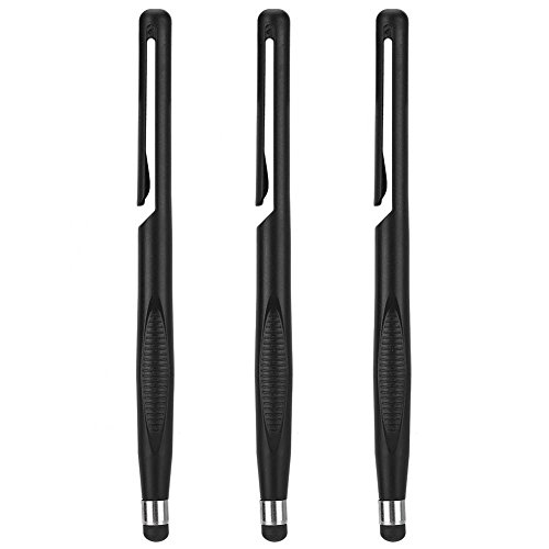 Richer-R 3PCS Lapiz Táctil Capacitivo Portátil,Mini Lápiz Stylus Universal para Pantalla Capacitiva, Tableta, Máquina de Aprendizaje, Lector de Puntos, Teléfono Móvil, etc.