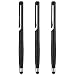 Produktbild 3 Stück Premium Eingabestift Touchstift,Richer-R 3 pcs Eingabestift Smartphone Touchstift Touch Pen,Tragbare Kapazitive Touchscreen Stylus Pen Stift für Tablets Smartphones und andere Touchscreen