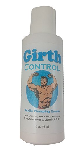 Girth Control Male Enhancement Cream with L-Arginine (Stimulates Blood Flow, Increases Sensitivity and Stamina) Helps with Erectile Dysfunction or Impotence