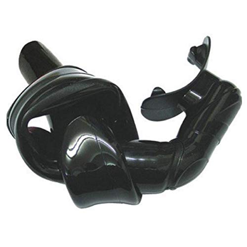 TECNOMAR RESPIRADOR Fathom Silicona Set de Buceo, Adultos Unisex, Negro (Negro), Talla Única