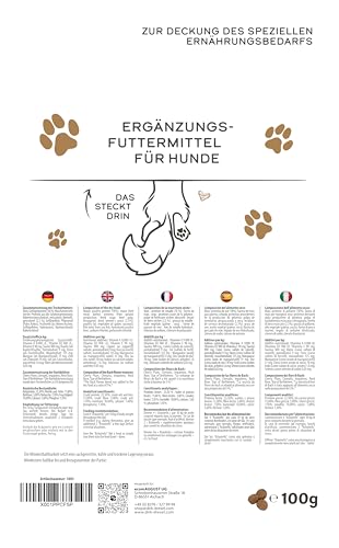 Dirk Drexel Relax Kräuterlis für Hunde 100g | mit Bachblüten | Zur Harmonisierung