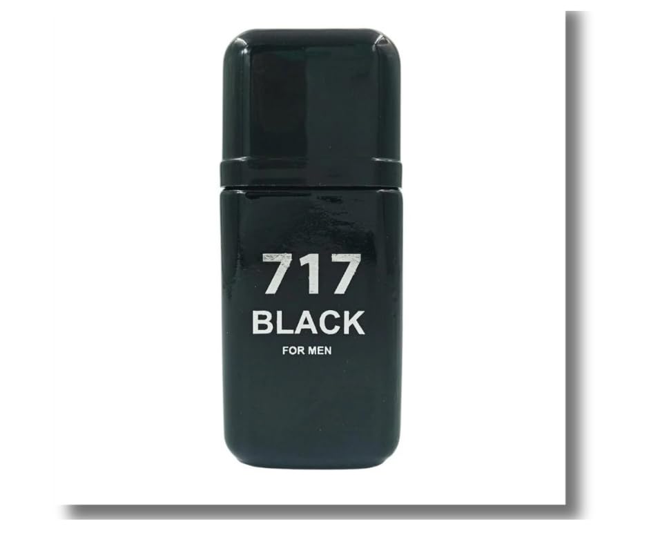 Miniatura 4 de Generic POUR HOMME 717 BLACK PARA HOMBRE EAU DE PARFUM 3.4 FL OZ. Ambar Amaderado Fragancia para Hombre.