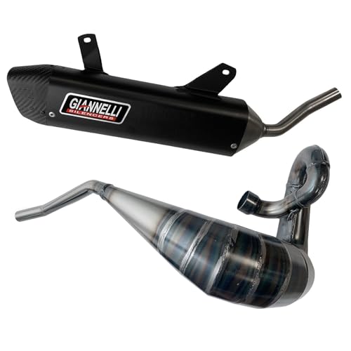 silenziatore sonic nero MARMITTA GIANNELLI compatibile con BETA RR 50 ENDURO MOTARD 2022 2023 E SILENZIATORE SONIC NERO