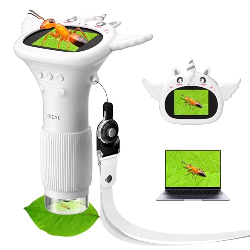 Hideal HP40 IPS Microscope for Kids: [Easy and Fun] 2