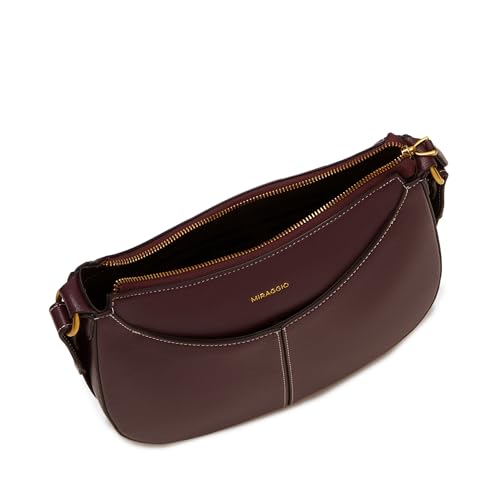 Image of Miraggio Tru Hobo Bag | Women Shoulder Bag For Casual Day Look & Travel | Gift Items For Women | Solid Hobo Bags With Adjustable Statement Strap