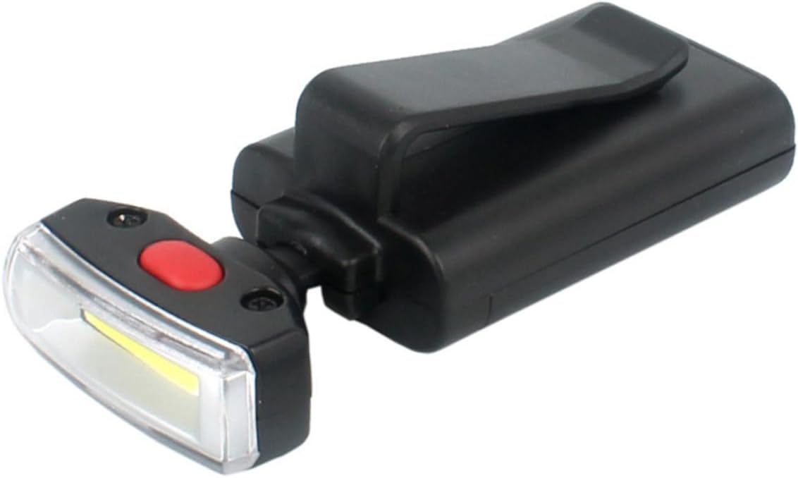 Sosoport 6pcs Led Hat Light Clip Rechargeable Camping Light Hat Lamp for Hiking Floodlight Visor for Baseball Cap Angle