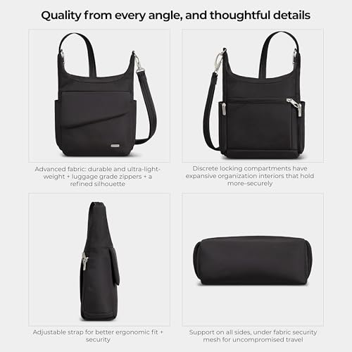 Travelon Anti-Theft Classic Messenger Bag