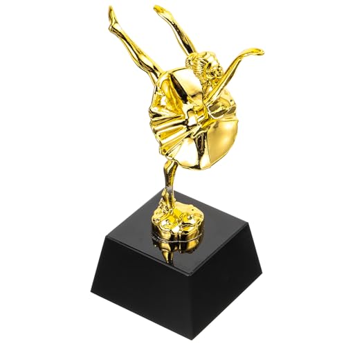 Trophée de danse en plastique doré Healvian 20 cm pour enfant