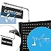 Hanging Sign Holder for Retail, Magnetic Base Adjustable Aisle Sign Holder for Retail Gondola Shelving, 25 Pack