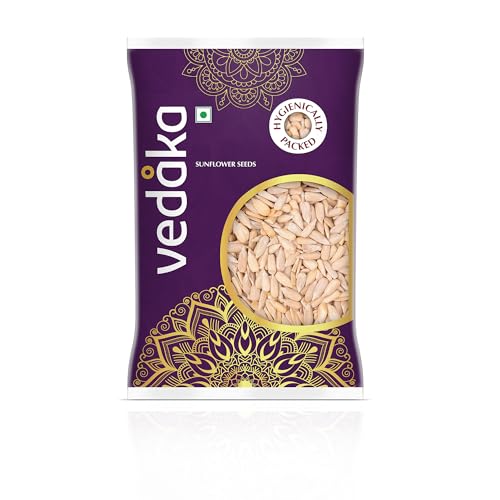 Image of Amazon Brand - Vedaka Sunflower Seeds | 1 Kg | Rich Source of Magnesium | Delicious & Fresh | Convenient Snack | Hygienically Packed