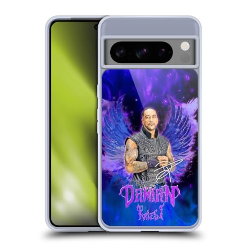 Head Case Designs Officially Licensed WWE Portrait Damian Priest Soft Gel Case Compatible with Google Pixel 8 Pro