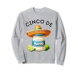 Funny Cinco De Mayo Mayonnaise Jar Fiesta Men