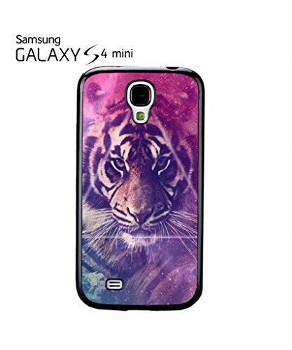 Galaxy Tiger Animal Leopard Mobile Cell Phone Case Samsung Galaxy S4 Mini White