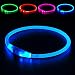 Led Dog Collar, USB Rechargeable Flash Dog Necklace Light, Pet Safety Collar Makes Your Beloved Dogs Be Seen at Night for Small Medium Large Dogs