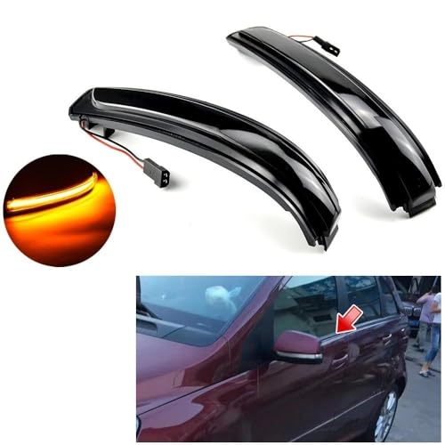 Intermitentes retrovisor Mercedes W169 W245 Clase A B 2004-2008 dinámicos 4