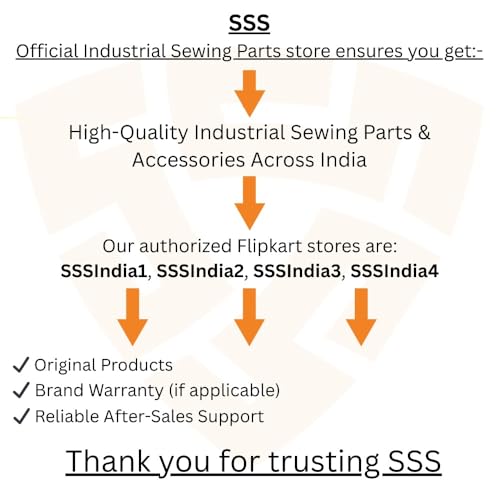 Image of SSS Industrial 7-in-1 Professional Presser Foot and Quick Change Combo Kit for Precision Stitching, Zipper Sewing, Teflon Applications, and Multi-Fabric Work