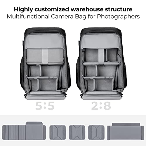 Mochila cámara impermeable de gran capacidad para proteger tu cámara reflex digital 2