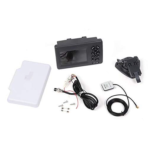 GPS Kartenplotter Boot Marine Navigator, 5 Zoll Farb-LCD IPX5 Wasserdichter Satellitennavigator für Boote