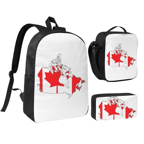 Sac à dos Canada unisexe avec lunch box pour ranger ses affaires