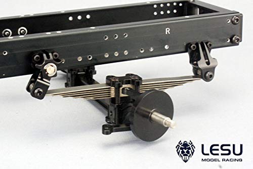 Essieu Avant Passif En Métal LESU Pour Camion RC 1/14 - Compatible Tamiya, En Alliage D'aluminium