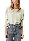 s.Oliver Damen T-Shirt mit Fledermausärmeln light green XL