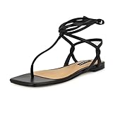 Nine West Women's Norta Sandal, Black 001, 7