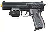 VP99 Spring Powered Airsoft Pistol w/Laser & Light (Color: Black)