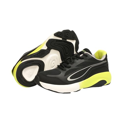 Image of Neeman's Urban Strive Sneakers for Men | Lightweight Breathable Mesh Casual Shoes with Dual Foam Cushioning & High Traction Sole | Lace Up Walking Shoes