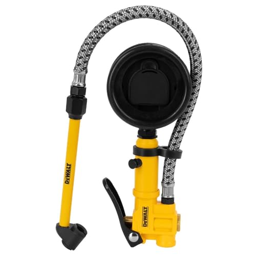 DEWALT (DXCM024-0438) Digitaler Luftsprudler mit 38,1 cm Stahlgeflechtschlauch, 6,3 cm