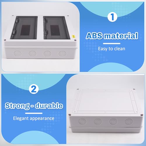 Boîte de Distribution Électrique HT 24WAY IP65 Étanche Plastique - 5