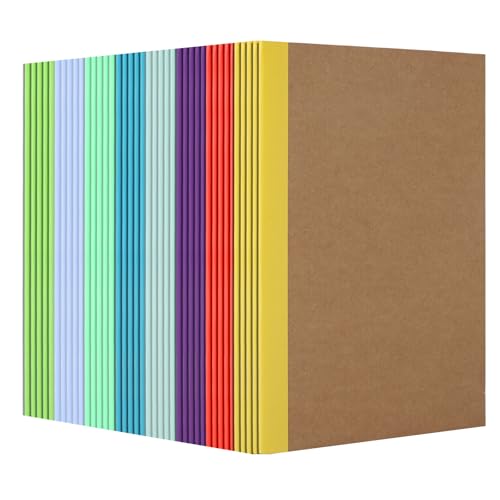 Carnets d'écriture en vrac A5 lignés pour fournitures de bureau et scolaires