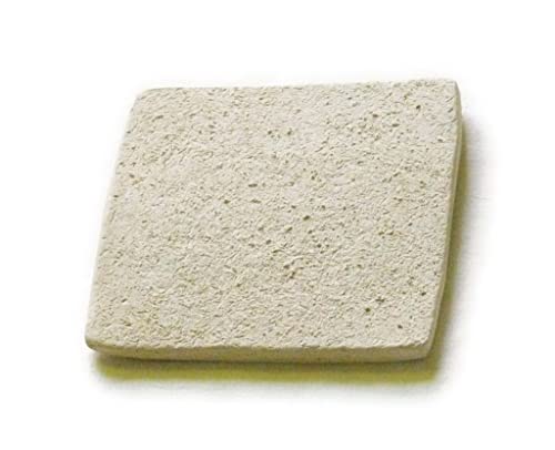 Aquanetta Quadratischer Korallensockel, Größe jeder Seite 90 mm, Dicke 6 mm Cover