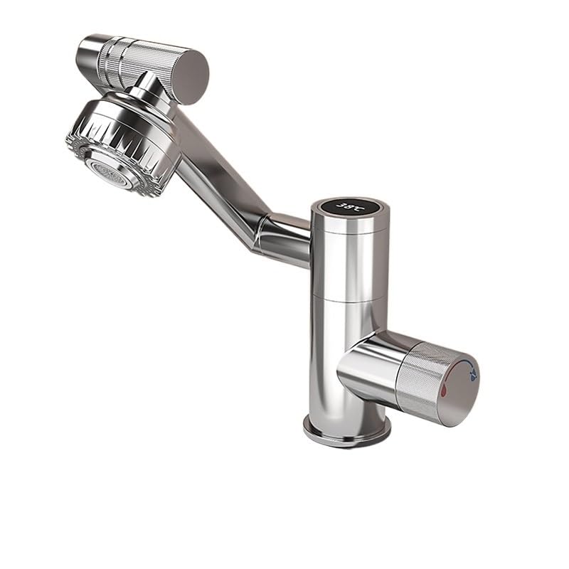 Robinet de lavabo à affichage numérique pour cuisine moderne