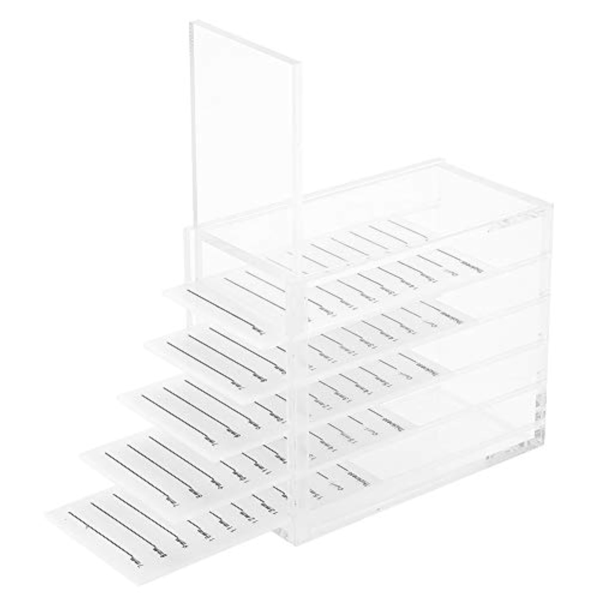 Eyelash Case Acrylic Cosmetic Storage Makeup Organizer