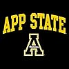 UGP Campus Apparel NCAA Officially licensed College - University Team Color Arch Logo Hoodie, Appalachian State Mountaineers Black, S #1